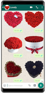 اسکرین شات برنامه New Flowers Stickers 2020 🌹 WAStickerApps Flowers 1