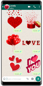 اسکرین شات برنامه Love Stickers 2020 ❤️ WAStickerApps Love 2