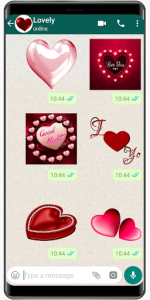 اسکرین شات برنامه Lovely Amor Stickers ❤️ WAStickerApps Love 2