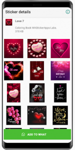 اسکرین شات برنامه Lovely Amor Stickers ❤️ WAStickerApps Love 8