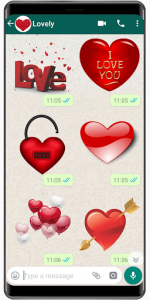 اسکرین شات برنامه New Love Stickers 2020 ❤️ WAStickerApps Love 1