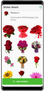 اسکرین شات برنامه New Roses Stickers 2020 🌹 WAStickerApps Roses 7