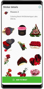 اسکرین شات برنامه New Roses Stickers 2020 🌹 WAStickerApps Roses 6