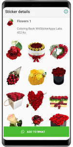 اسکرین شات برنامه New Roses Stickers 2020 🌹 WAStickerApps Roses 5