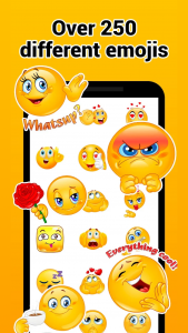 اسکرین شات برنامه Stickers and emoji - WASticker 5