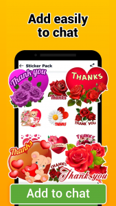 اسکرین شات برنامه Stickers and emoji - WASticker 3