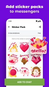 اسکرین شات برنامه Stickers and emoji - WASticker 3