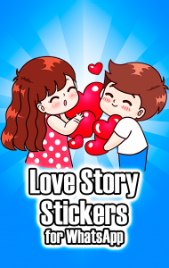 اسکرین شات برنامه Love Story Stickers WASticker 1