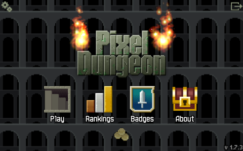 اسکرین شات بازی Pixel Dungeon 1