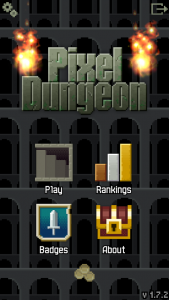 اسکرین شات بازی Pixel Dungeon 3