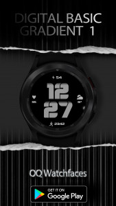 اسکرین شات 3 برنامه Digital Gradient WF Wear OS 4+