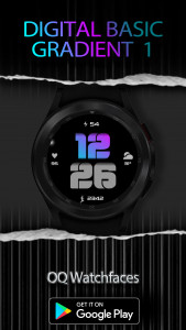 اسکرین شات 2 برنامه Digital Gradient WF Wear OS 4+