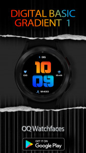 اسکرین شات 6 برنامه Digital Gradient WF Wear OS 4+