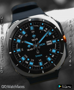 اسکرین شات 6 برنامه Diver Classic 20 Wear OS 4+