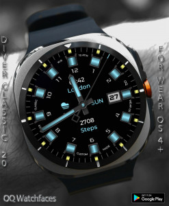 اسکرین شات 1 برنامه Diver Classic 20 Wear OS 4+
