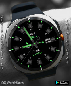 اسکرین شات 5 برنامه Diver Classic 20 Wear OS 4+