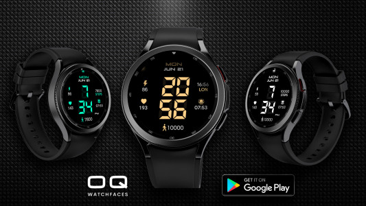 اسکرین شات 6 برنامه Digital Basic 1 Wear OS 4+
