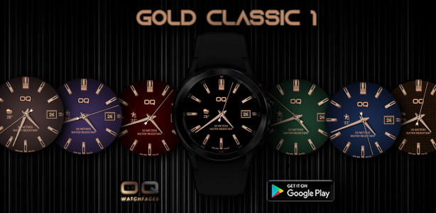 اسکرین شات 5 برنامه Gold Classic 1 Wear OS 4+