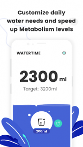 اسکرین شات برنامه Nox WaterTime 💧 Remind Drink Water, Daily Tracker 4