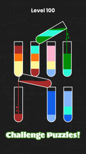 اسکرین شات 3 بازی Water Sort-Color Match Puzzle