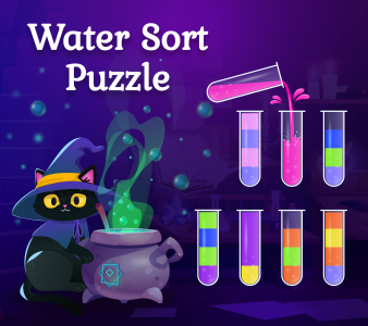 اسکرین شات 1 بازی Water Sort Puzzle: Liquid Sort