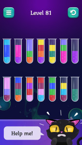 اسکرین شات 5 بازی Water Sort Puzzle: Liquid Sort