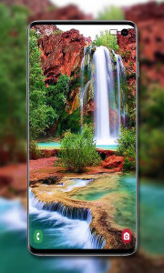 اسکرین شات برنامه Waterfall Wallpaper 4