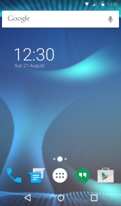 اسکرین شات 6 برنامه Abstract Blue Keyboard Theme