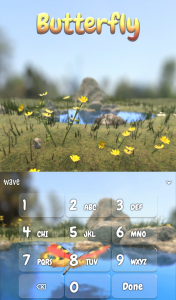 اسکرین شات 5 برنامه Butterfly Live Wallpaper Theme