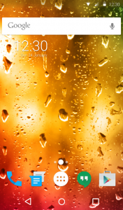 اسکرین شات 6 برنامه Color Rain Keyboard Wallpaper