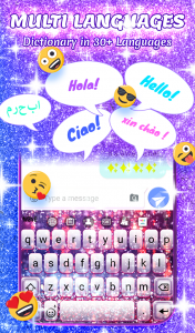 اسکرین شات برنامه Crazy Glitter Wallpaper Theme 4