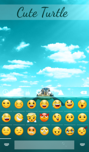 اسکرین شات 4 برنامه Cute Turtle Wallpaper Theme