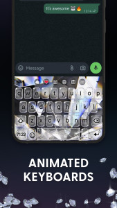 اسکرین شات 3 برنامه Diamond Live Wallpaper HD