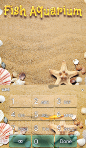 اسکرین شات 4 برنامه Fish Keyboard + 3D Wallpaper