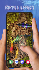 اسکرین شات برنامه 3D Fish Tank Live Wallpaper 2