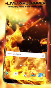 اسکرین شات 4 برنامه Burning Keyboard Wallpaper HD