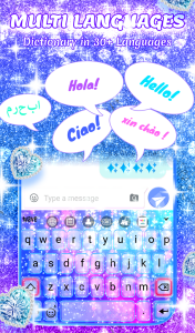 اسکرین شات 4 برنامه Neon Glitter Wallpaper Theme