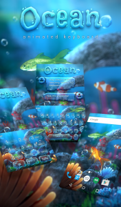 اسکرین شات برنامه Ocean Live Wallpaper HD Theme 1