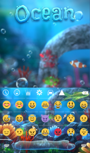 اسکرین شات برنامه Ocean Live Wallpaper HD Theme 4