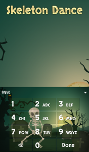 اسکرین شات برنامه Skeleton Live Wallpaper Theme 5
