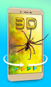 اسکرین شات برنامه Spider Keyboard & Wallpaper 1