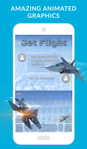 اسکرین شات 6 برنامه Wave Animated Keyboard Emoji