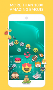اسکرین شات برنامه Wave Animated Keyboard Emoji 3
