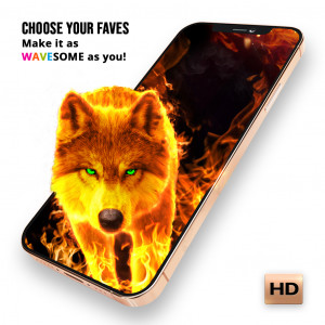 اسکرین شات برنامه Wave Live Wallpapers Maker 3D 7