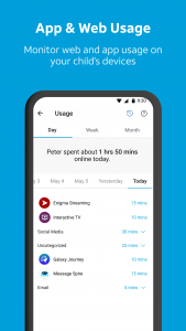 اسکرین شات برنامه AT&T Secure Family® parent app 6