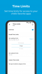 اسکرین شات برنامه AT&T Secure Family® parent app 7