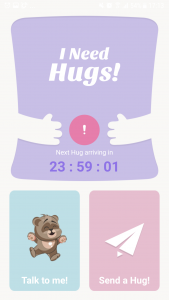 اسکرین شات 1 برنامه I need hugs
