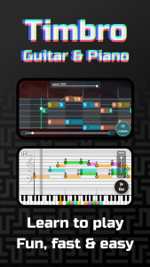 اسکرین شات برنامه Timbro - Guitar & Piano 1