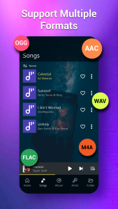 اسکرین شات برنامه S Music Player - MP3 Player 5