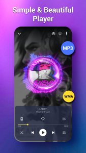 اسکرین شات برنامه S Music Player - MP3 Player 3